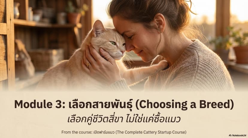 Module 3: เลือกสายพันธุ์